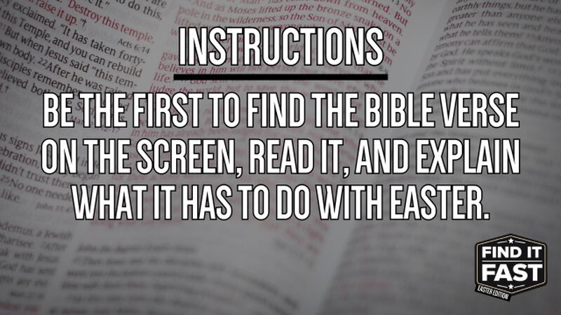 Find It Fast Easter Edition